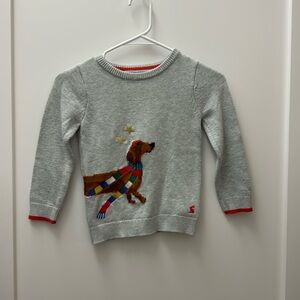 Adorable Joules holiday sweater.  Excellent condition. Size 6